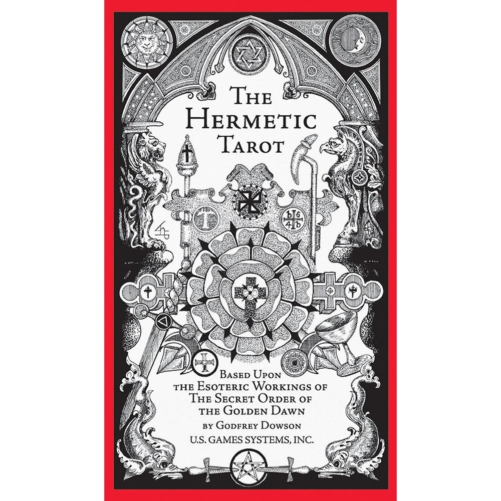 The Hermetic Tarot Card Deck and Instruction Booklet US Game System 2020